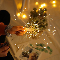 蒲公英暖光烟花灯