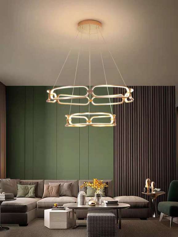 客厅灯现代简约LED北欧轻奢创意餐厅个性卧室书房灯具
