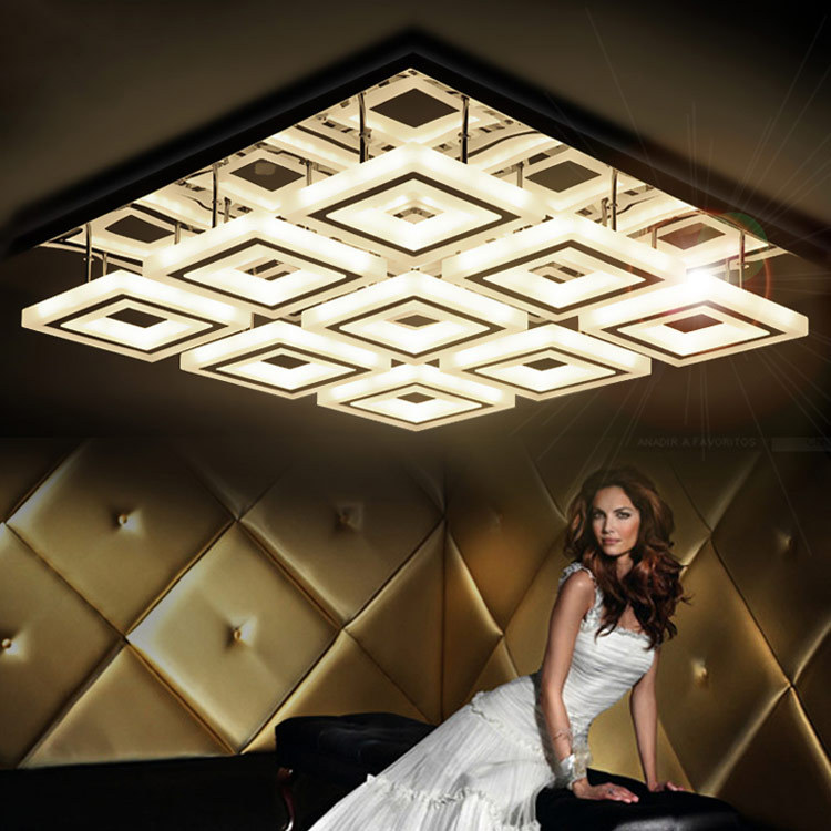 现代个性亚克力吸顶灯