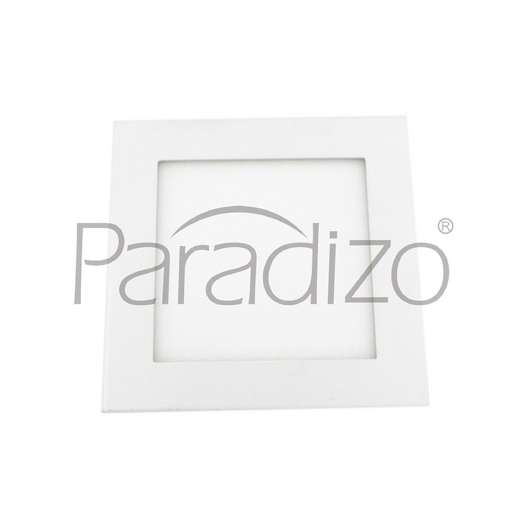 帕洛达简约白色正方形LED平板灯
