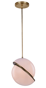 居尚亚克力全铜VGB旧铜色吊灯