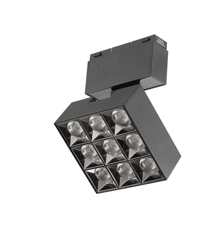 品益LED方形明装射灯九头方格射灯