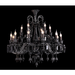 绮蒙D83400-1000xH880-12 6-黑全套系列奢华蜡烛水晶吊灯
