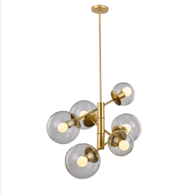 正凯现代室内H-3757-6玻璃吊灯