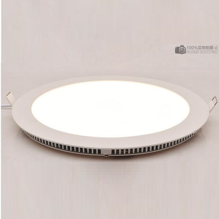 简约铁料圆形面板灯