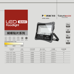 蝴蝶贴片系列LED投光灯