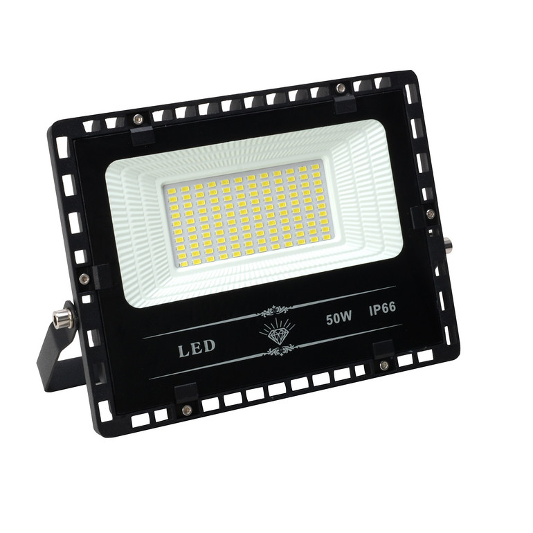 黑色钻石电镀款投光灯50W