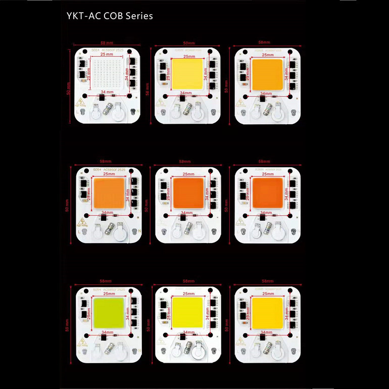 永康泰YKT-AC COB Series LED贴片灯珠3w大功率