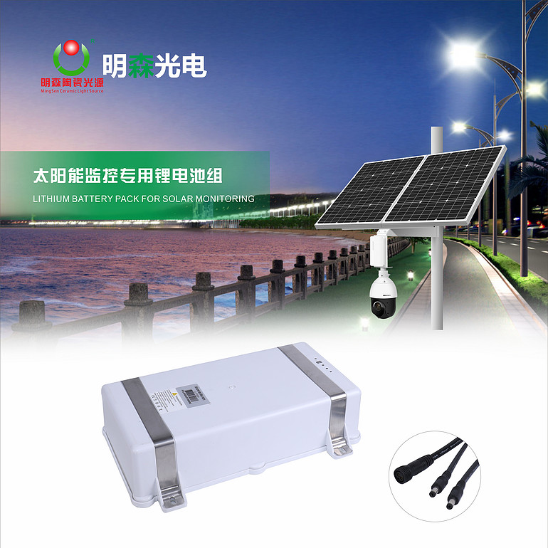 太阳能监控专用锂电池组