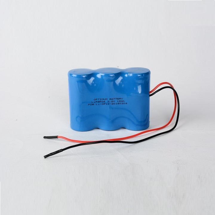 三并排磷酸铁锂电池组