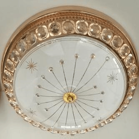 大明单层八卦珠系列led三色吸顶灯