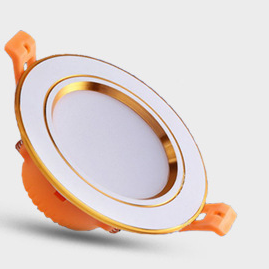 玫瑰金筒灯