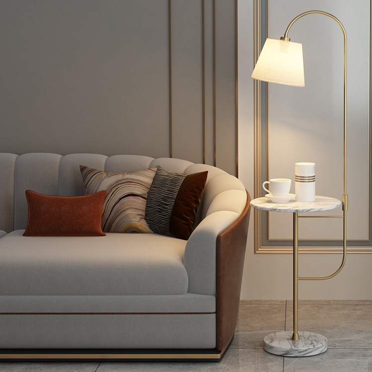 铭联北欧全铜落地灯客厅卧室