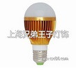 简约条纹金色led球泡