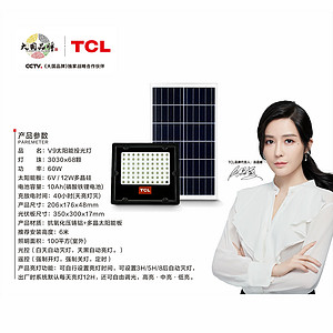 V9太阳能投光灯 60W