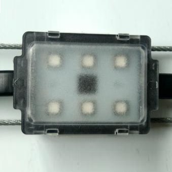金钢6灯长方形点光源