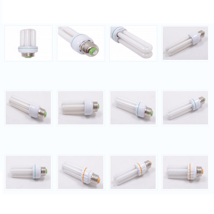 简约白色室内2U节能灯
