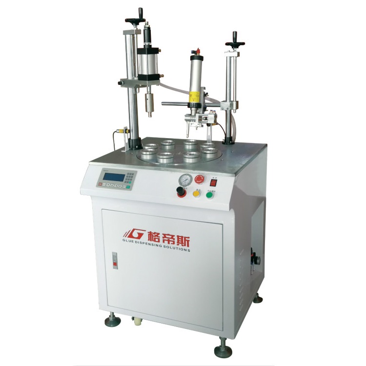 JCD-80 球泡冲压打胶一体机 LED BULB PUNCHING AND GLUING MACHINE