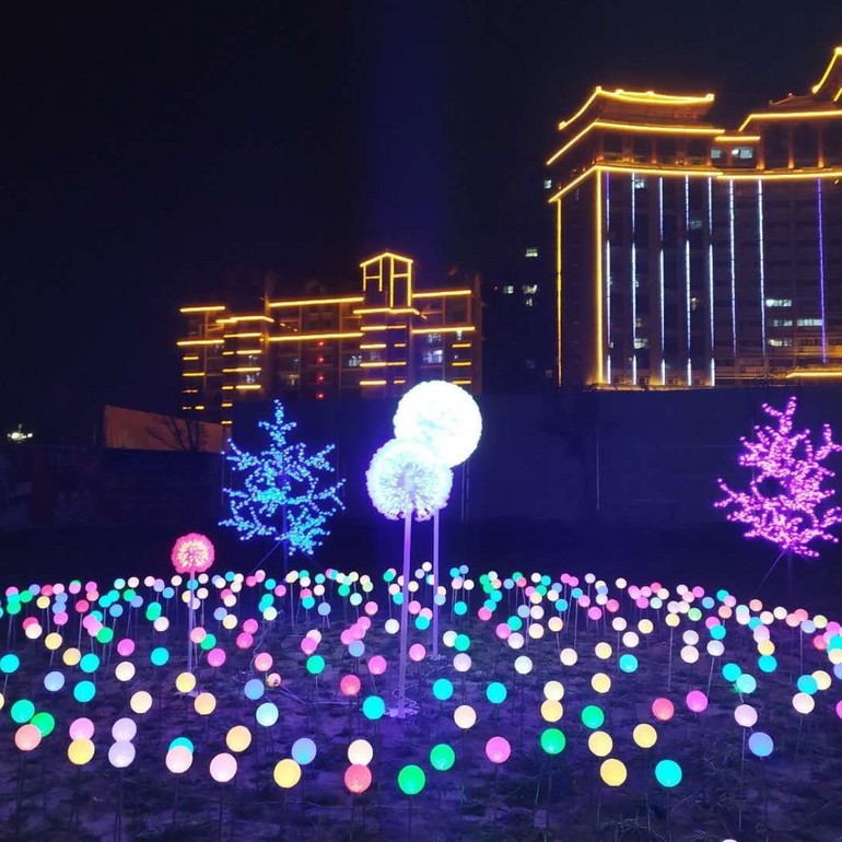 晶点户外景观灯