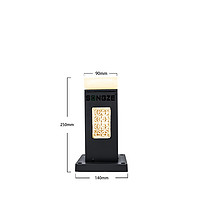 现代户外高0.25米别墅方形园林LED草坪灯