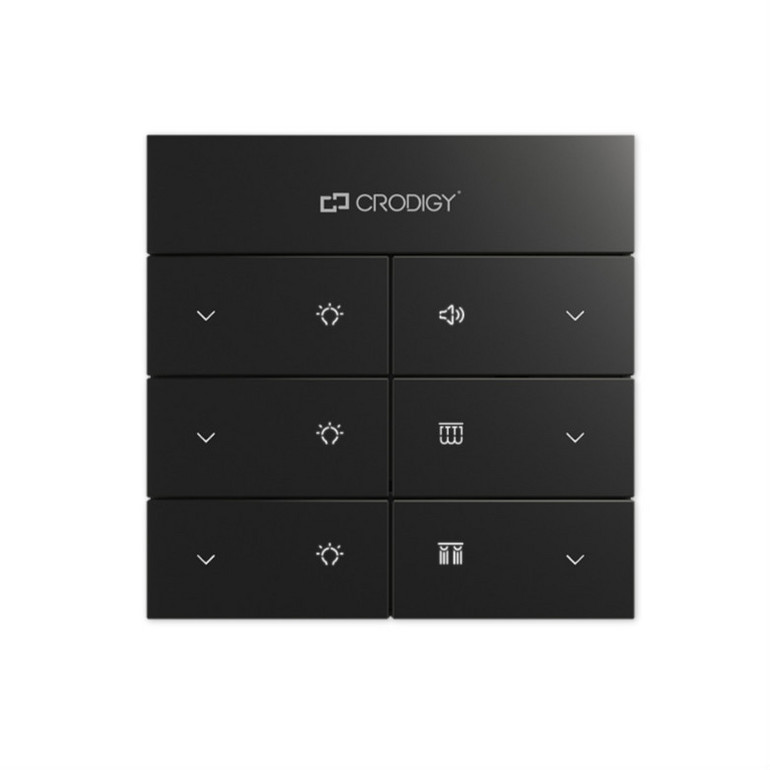 黑色灯具开关音量开关音控面板 灯具调节开关 定压灯具开关