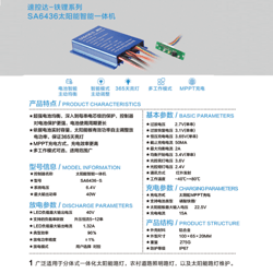 铁锂系列SA6436太阳能智能一体机