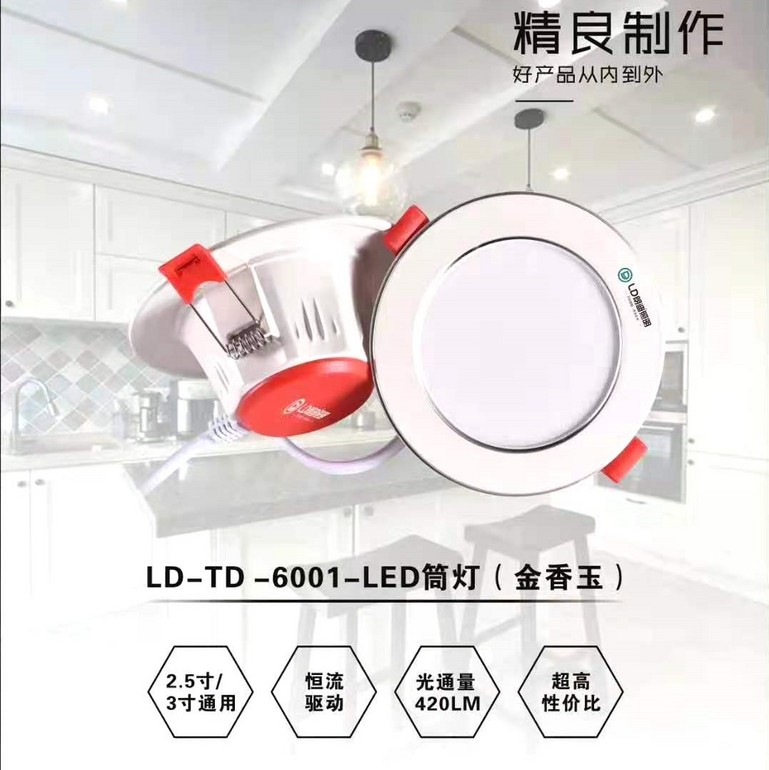 LD-TD-6001-LED筒灯（金香玉）    