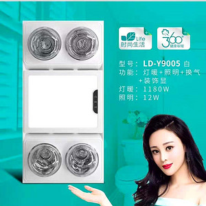 LD-Y9005白色浴霸灯