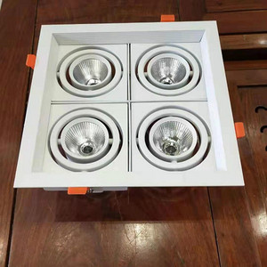 东聚LED嵌入式四头COB筒灯