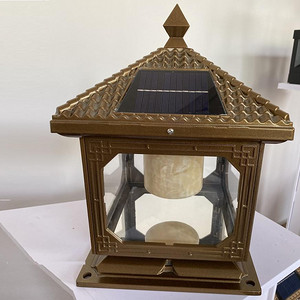 金色古典庭院灯