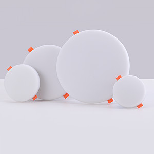 瑞富嵌入式圆形无边框多款式LED平板灯