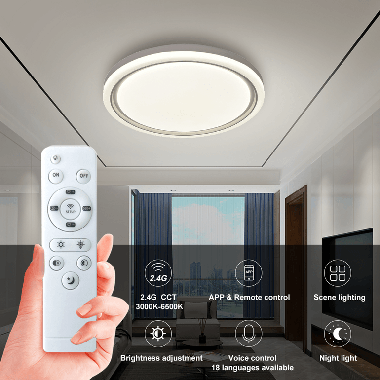 现代简约大气阳台走廊过道灯led吸顶灯