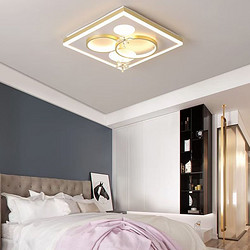 卧室灯现代简约创意菱形超薄LED吸顶灯
