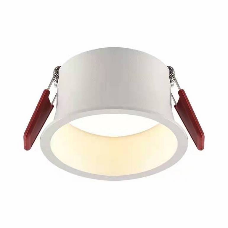 嵌入式卧室客厅餐厅三色变光LED筒灯