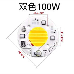 双色100W LED模组