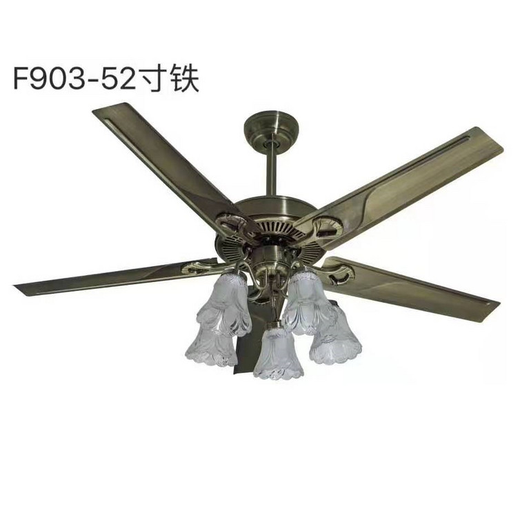 家用欧式复古风扇灯