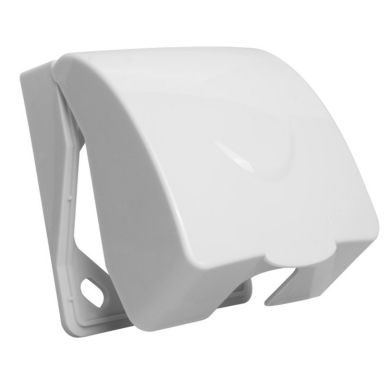 FJH01-1M塑胶明装 86型开关防溅盒加高浴室卫生间防水盒