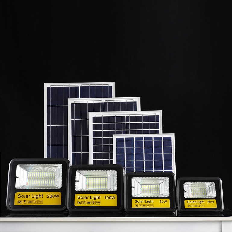 户外公园小区太阳能LED投光灯