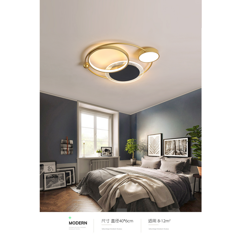 现代创意个性室内圆形LED吸顶灯