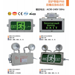 IP66高亮节能防爆标志应急灯