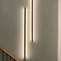 创意简约现代北欧客厅卧室长条LED壁灯
