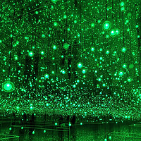 LED绿色球泡装饰灯