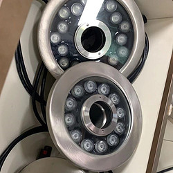 LED户外防水水池嵌入式圆形地埋灯