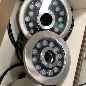 LED户外防水水池嵌入式圆形地埋灯