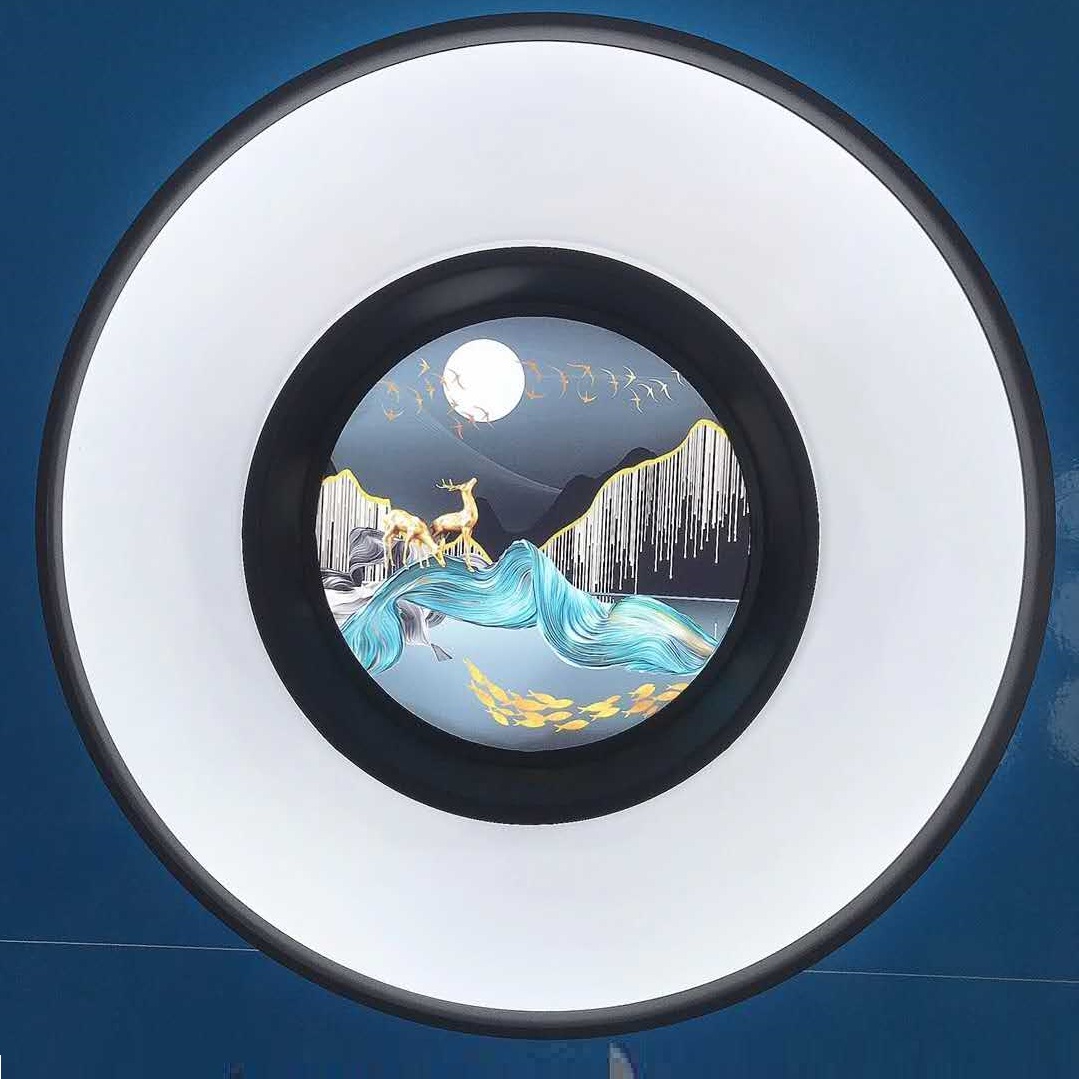 圆形节能卧室客厅现代简约LED过道阳台灯