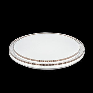 水珠茶双环室内简约高亮节能LED吸顶灯