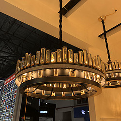 欧式创意个性大厅餐厅山峰系列水晶吊灯