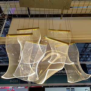 创意个性亚克力室内客厅卧室LED吊灯