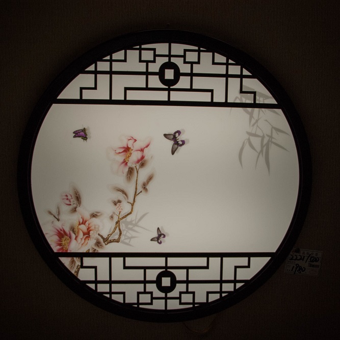 中式蝴蝶庭院壁灯