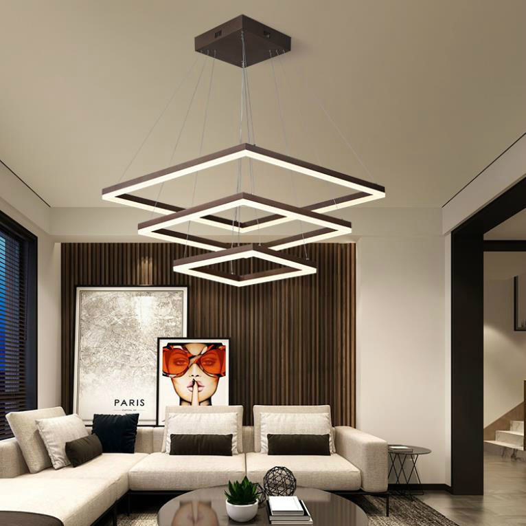 现代方形个性吊灯